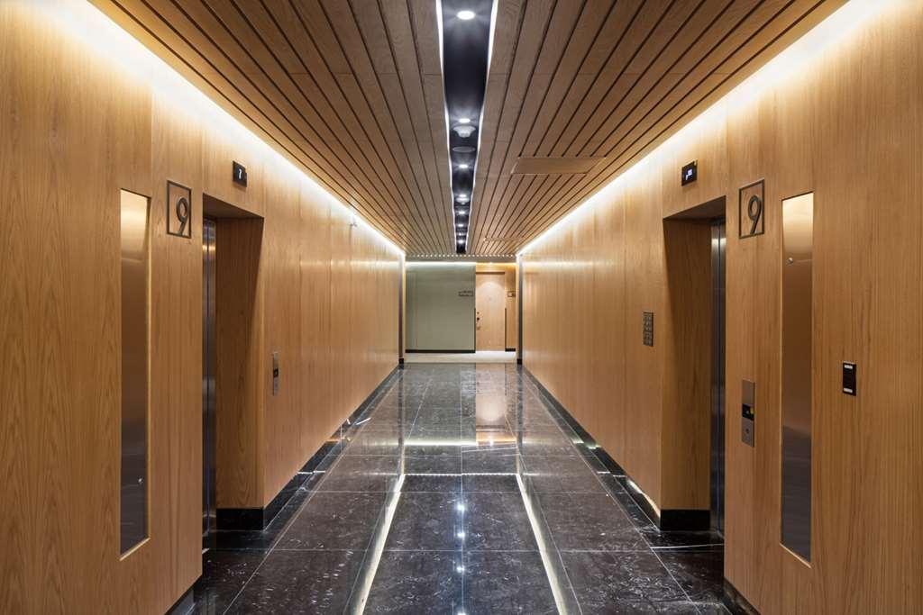 Galeria Plaza Monterrey Facilidades foto Corridor of the hotel