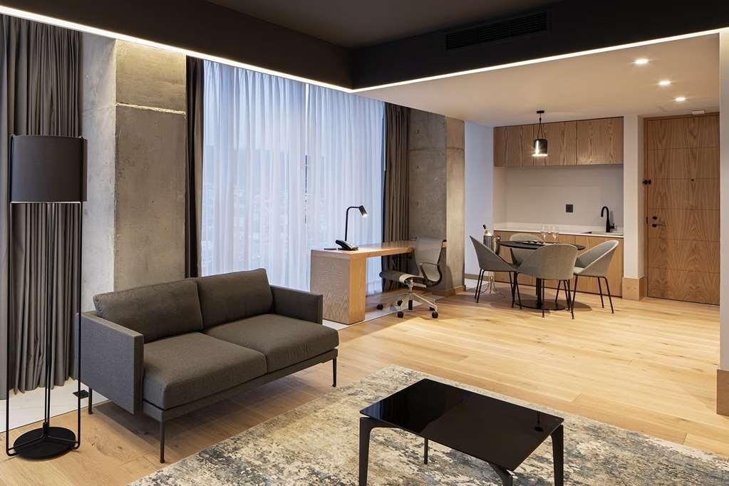 Galeria Plaza Monterrey Exterior foto Interior of a typical apartment