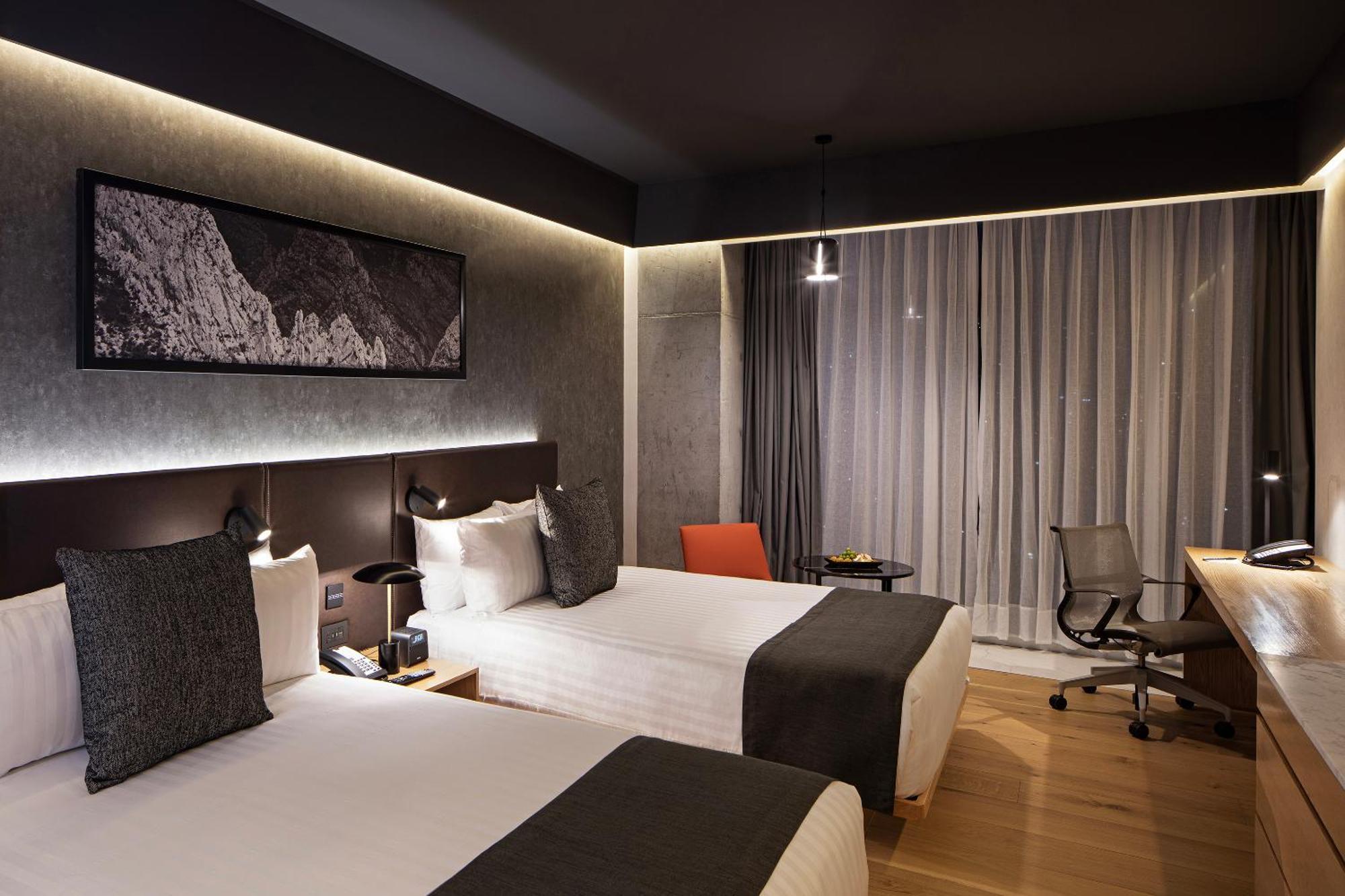 Galeria Plaza Monterrey Exterior foto A room at the hotel
